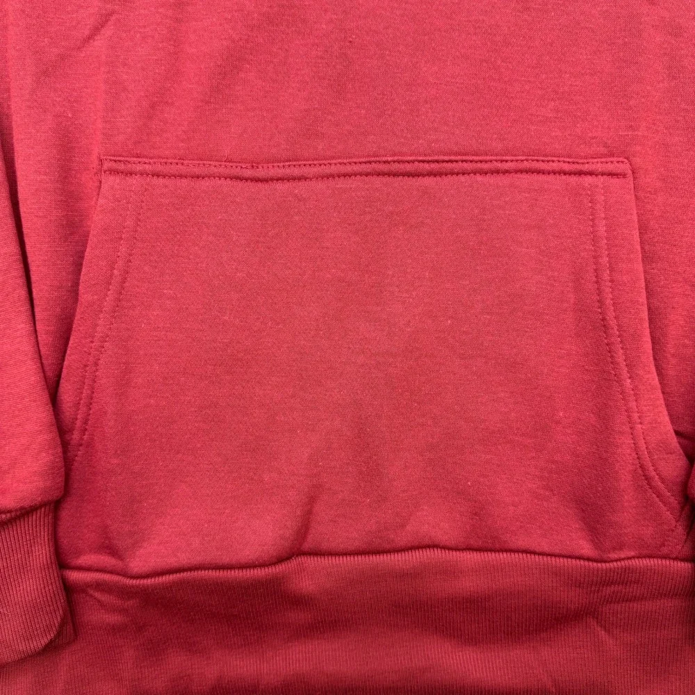 Kangol Hoodie Men Small Red Kangaroo Logo Sweatshirt‎ Pullover Streetwear Winter